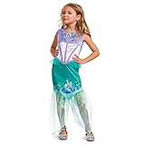 Ariel Costume for Girls, Official Disney The Little Mermaid Ariel Costume, Toddler Size Medium (3T-4T)