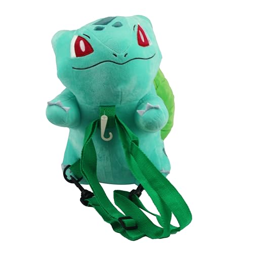 CYP Brand Pokemon MC-113-PK 35cm Bulbasaur Plüsch Rucksack, Schwarz