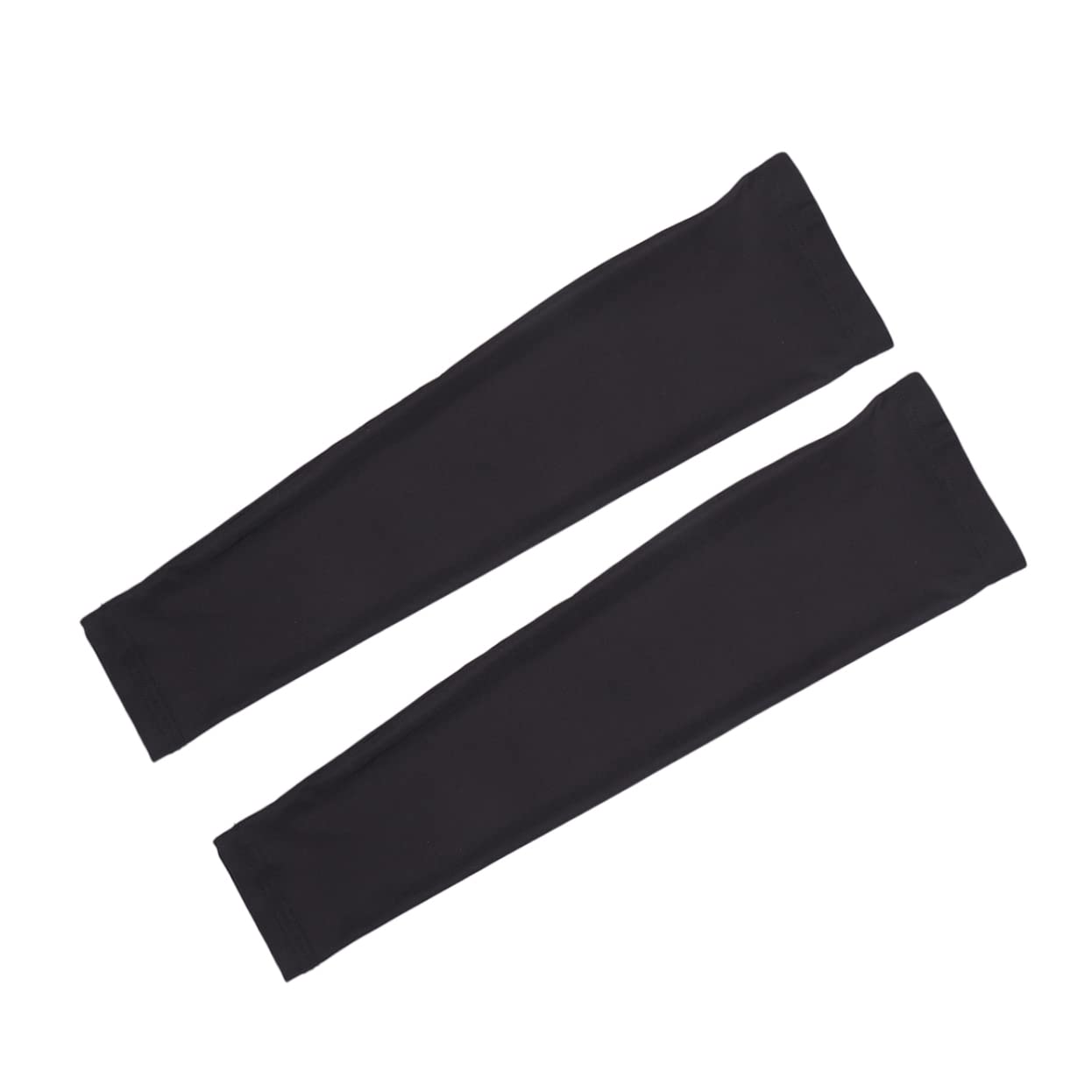 INOOMP 3 Pair Cooling Arm Sleeves for Men and Women UV Protection Skin Cover for Outdoor Activities Like Driving Riding and Camping Black Soft Breathable Viscose