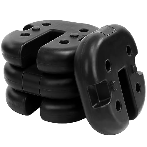 Elevon Canopy Weights Set of 4 with No-Pinch Design for Easy Installation and Removal to Secure Tents Canopies and Umbrellas at Outdoor Events 24 pounds by ELEVON - Used condition - CA$38.72