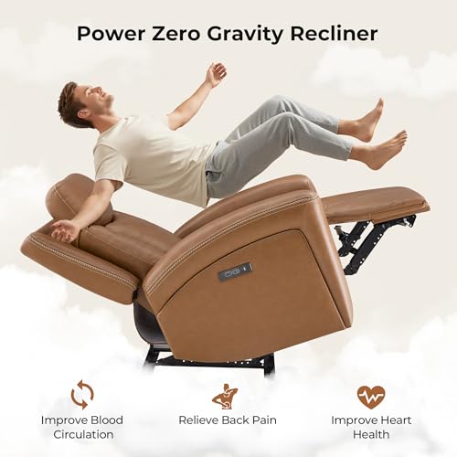 Super Zero Gravity Power Recliner with Adjustable Headrest - Image 5
