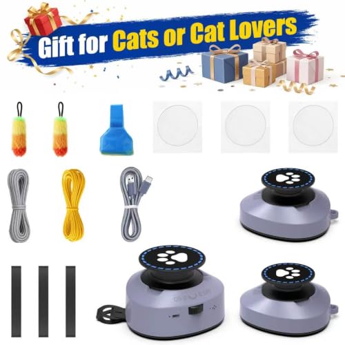 Interactive Cat Feather Toys for Indoor Cats Chasing Running Exercise - Image 2