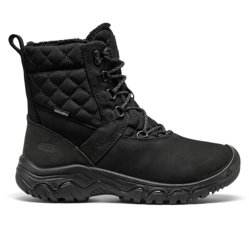 KEEN Women's Greta 2 Classic Style Durable Comfortable Insulated Waterproof Snow Boots, Black, 10 by KEEN - Image 2