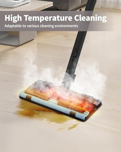 Steam mop detail