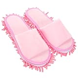 PACKOVE Washable Mop Slippers Clean Slippers Slippers Washable Floor Mop Slippers Household Tools for Office Home Room
