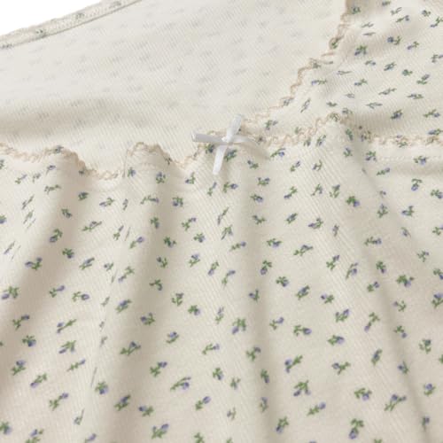 Women's Summer U-Neck Short Sleeved T-Shirt, Casual top for Teenage Girls Apricot3