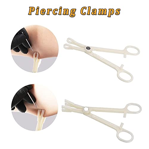 36Pcs Body Piercing Kits - Tonbao Self Body Piercing Kit Stainless Steel Body Piercing Needles Belly Button Ringstongue Nail Earring Lip Eyebrow Nose Rings Body Piercing Tools(18G 20G)… #TOP5