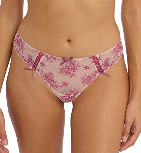 Freya Calcinha feminina Offbeat Decadence Brazilian, Rosa vintage, P