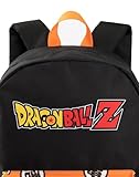 Dragon Ball Z Boys Backpack | Black & Orange Rucksack with Adjustable Straps | Goku Character Practical & Organised Luggage Sports School Bag For Kids | Anime TV Series Merchandise Gift - Image 4