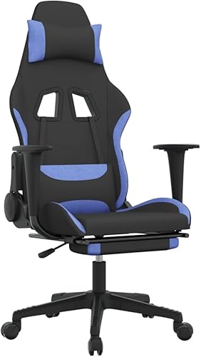 Miniatura 3 de Silla de masaje para juegos con reposapiés, silla de Internet, silla de computadora, silla de carreras, sillas para adultos, silla de juegos de