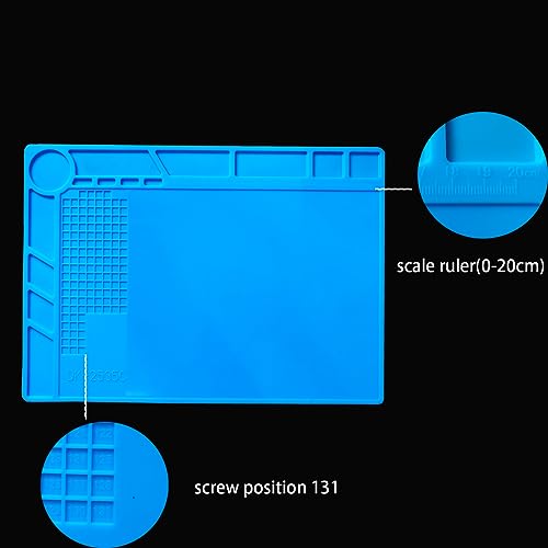 Tapis de soudage isolant thermique protégeant votre établi de fer
