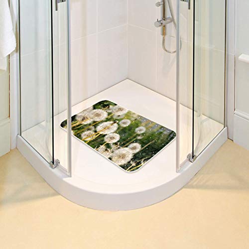 Alfombrilla para bañera con ventosas Bennigiry de 68,3 x 37,3 cm con agujeros 7