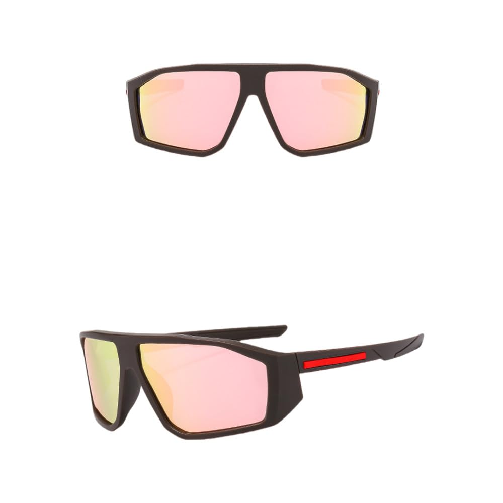 Occhiali da sole polarizzati sportivi Occhiali da sole per uomo Occhiali da parabrezza firmati di marca Occhiali irregolari femminili