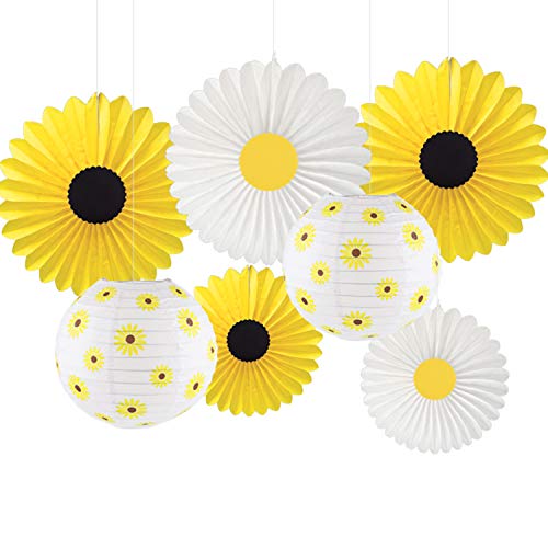 Image of CHRORINE Sunflower Party Decorations, Sunflower Birthday Party Baby Shower Bridal Shower Wedding Decorations, Baby Shower Birthday Party Supplies