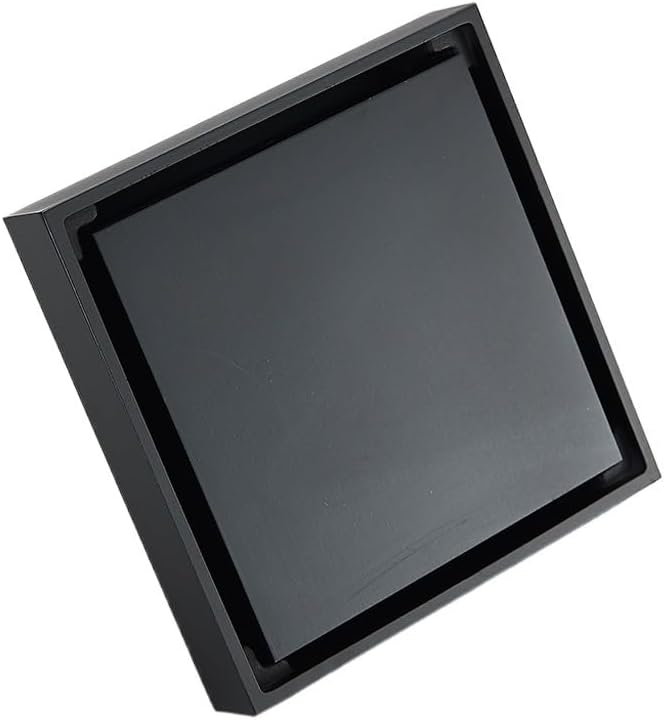 Floor Drain 10 * 10cm Invisible Bathroom Matte Square Shower Waste Filter