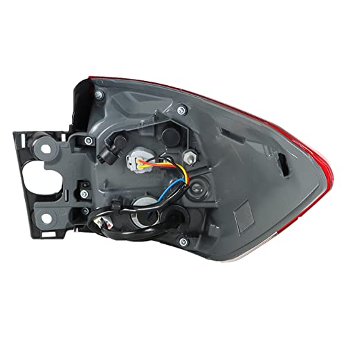 Munirater 1-Pack Rear Left Tail Light Brake Lamp Assembly Replacement For 2017-2019 Toyota Highlander Driver Side 815600E161 To2804143 #TOP2