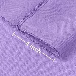 Miniatura 8 de AK TRADING CO. Cortinas de telón de fondo de poliéster IFR de 10 pies x 8 pies con bolsillos para varillas - Telón de fondo para bodas, ceremonias,