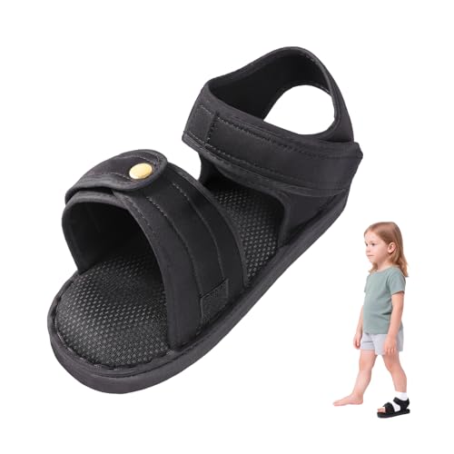 Post Op Recovery Shoe, with Adjustable Strap, Lightweight Medical Walking Shoe , for Left or Right Foot, for Post Surgery or Operation Support, Broken Foot, Stress Fractures, Injured Toes, Sprains, Bunions, for Children, 1 pcs, XS