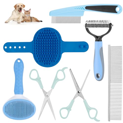 Aiolpy 7-Piece Pet Grooming Kit