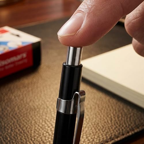 Image of Isomars Draftex Mechanical Pencil 0.7mm (2B) Black with 10 Extra Leads & Eraser | Drafting Pencil for Technical Drawing, Sketching, Engineering, Architecture & Writing