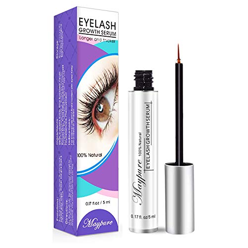 Eyelash Growth Serum, FDA-Approved Lash Booster Eyelash Enhancer Eyebrow Growth Serum for Long