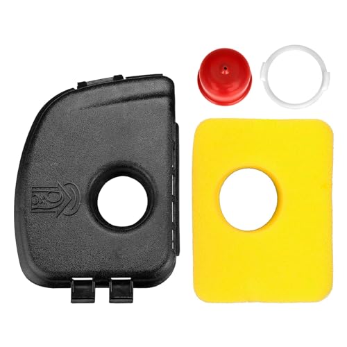 Air Cleaner Cover 595660 Air Filter 799579 with 594281 Primer Bulb Compatible with 590581 08P502 08P602 09P602 09P702 Series Engines MTD Troy Bilt AYP