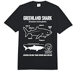 Greenland Shark Anatomy Comfort Colors Adult Heavyweight T-Shirt