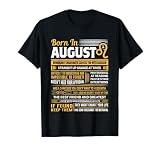 August Birthday Gifts - Born in August Leo T-Shirt T-Shirt