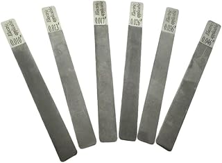 6Pcs Guitar Nut Files Fret Crowning Slot Filing Luthier Repairing Tool Kit Stainless Steel For Acoustic Electric Guitar Bass Ukulele String Instruments(electric 10-46)