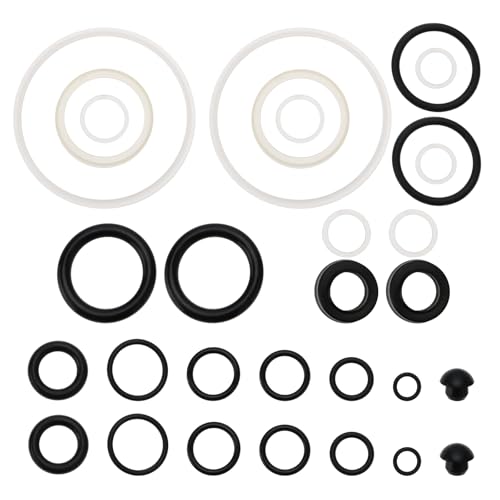 The Lord of the Tools 2 Sets horizontaler 3-Tonnen-Wagenheber, Auto-Reparaturwerkzeug, Öldichtungsring, komplettes Set, anwendbar für horizontale Wagenheber mit Innenbohrung, Größe 40 mm,