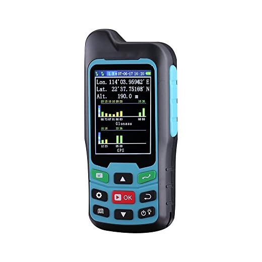 BEVA Handheld GPS GLONASS BeiDou superficie Trail misuratore, display misurazione valore, figure Track e automaticamente calcolo prezzo misura (Includere batteria)
