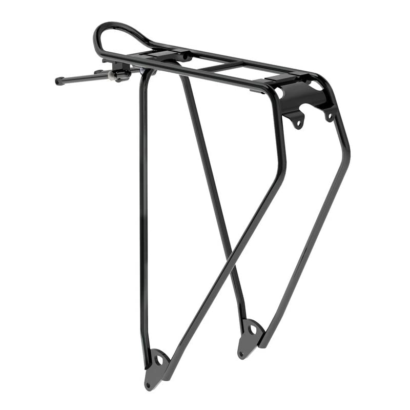 System-Gepäckträger Racktime Lightit schwarz, 28', Alu, ca. 570g