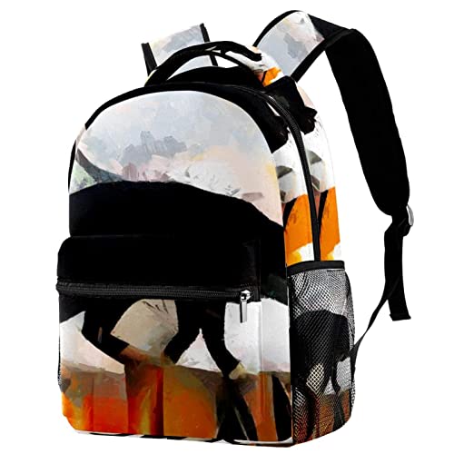 Sac à dos de voyage chat pour femme et homme idéal pour le week-end