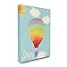 Stupell Industries Soar Rainbow Hot Air Balloon Stretched Canvas Wall Art, 16 x 1.5 x 20, Proudly Made in USA