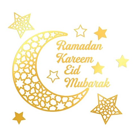 Wonlonda 3D Ramadan Kareem Wall Stickers Cover