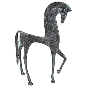 Design Toscano Spartaner-Pferd Statue SP806