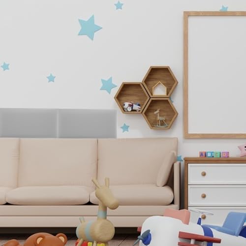 Paneles decorativos autoadhesivos de PVC: protege la pared infantil contra golpes 7