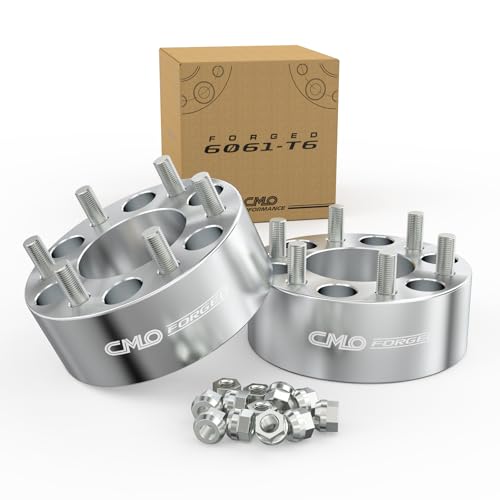 Customadeonly 6x135 Wheel Spacers for F150 2015-2025,Black (1 Inch Thick) Hubcentric True Forged for Expedition, Navigator 2015-2025 with M14x1.5 Studs(2pcs 87.1mm Hub Bore)