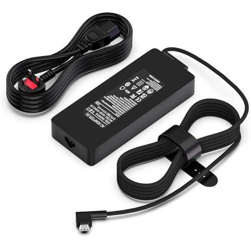 230W Laptop Charger Compatible With Razer Blade Pro 17 4K RZ09 RC30-0248 GTX1060 GTX1070 RTX2070 RTX2080 GTX1660 (2014-2023), Razer Blade 14 15 RTX GTX 1660Ti GTX 1070(2018) Power Adapter
