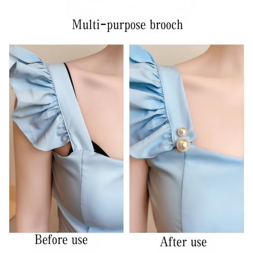 Image of Brooch Pins For Women Fashion Elegant Brooches Lapel Badges Coat Sweater Scarves Shawl Dress Accessory Wedding Party Prom Jewelry