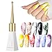 Bloom Gel Smalto,10ml Effetti Spandimento Smalto Gel Bloom | Asciugatura Rapida per Modellatura Pittura Manicure Donze Ragazze immagine