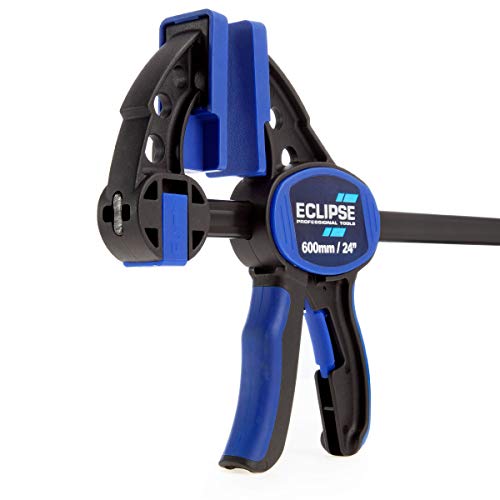Eclipse Professional Tools Eohbc24 Morsetto A Barra Da Usare Con Una Mano Sola E Divaricatore, 600 Mm