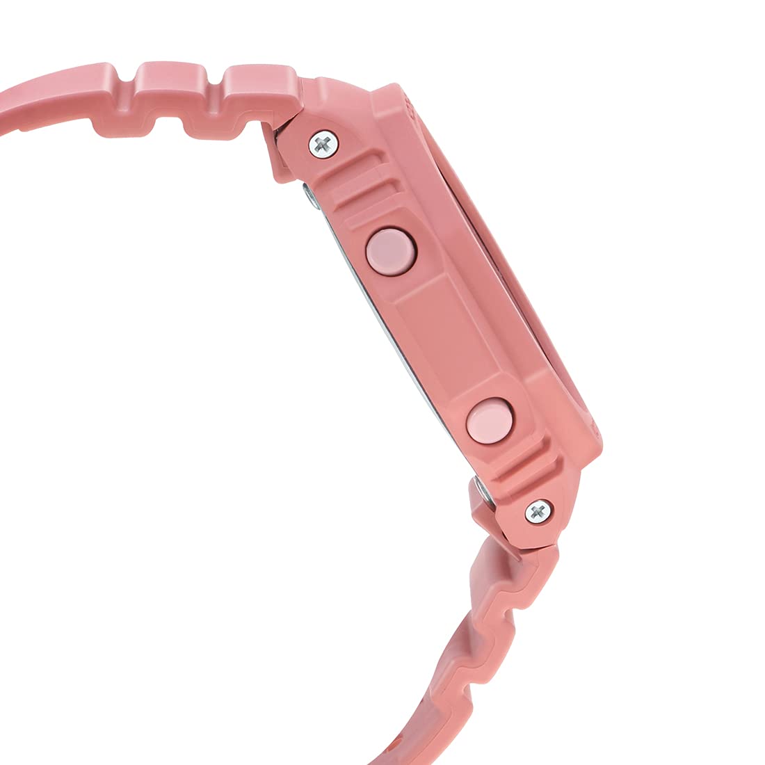 Lato destro view of the Casio G-Shock GMA-S2100-4A2DR watch, showing the 'Light' and 'Start' buttons.