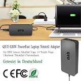 QYD 135W Ładowarka do Laptopa do Lenovo Thinkpad X1 Extreme P1 P15v T15p Gen 1 2 3 4 ThinkPad P1 20ME 20MD Ideapad Gaming L340 3-15 ThinkBook 15p G2 ITH Legion Y520 Y50-70 ADL135NDC3A