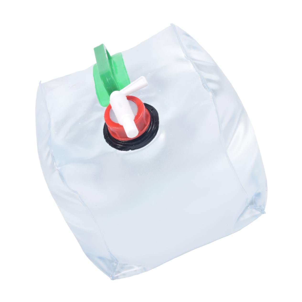 BESTonZON Collapsible Water Bag Portable Water Container Flexible Storage for Camping Hiking Outdoor Activities Easy to Carry for Emergency Water Supply