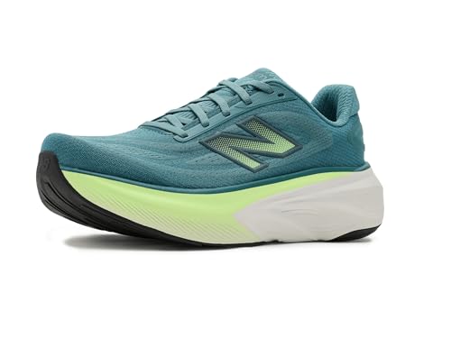 New Balance Fresh Foam X More V6 Tênis de corrida masculino, Água salgada/brilho residual, 41