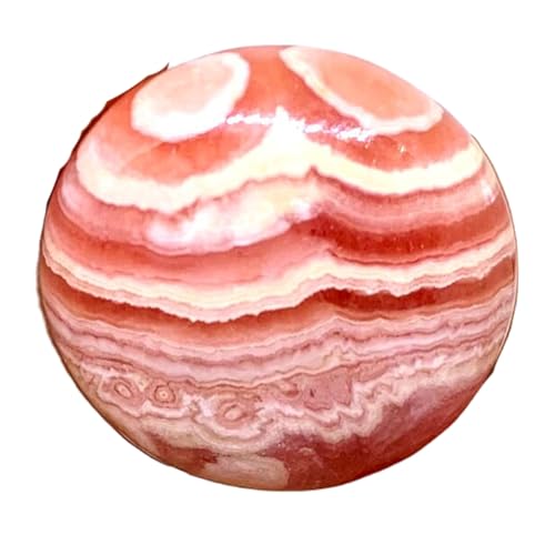 Rhodochrosite naturelle 22mm cabochon rond pour création bijoux DIY GH_NAT_05288