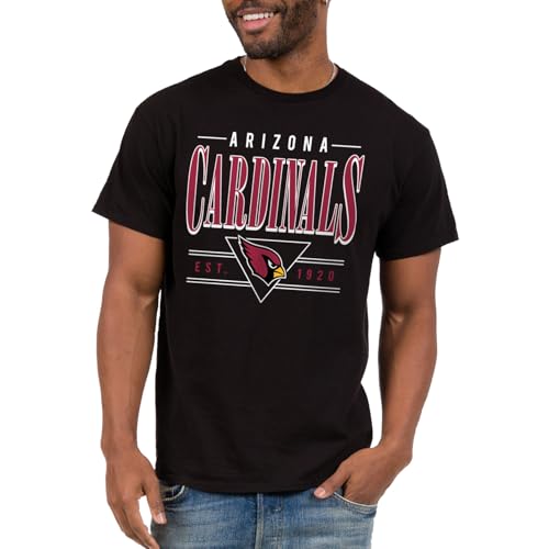 Arizona Cardinals NFL Established Retro - Adult Short Sleeve Fan T-Shirt for Men & Women