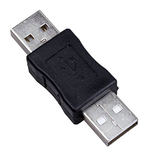 Preisvergleich Produktbild SODIAL (R) USB A Stecker auf Adapter Schwarz