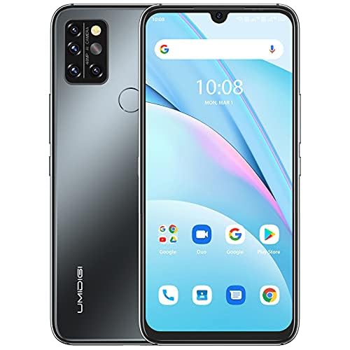 Image of UMIDIGI A9 Pro Cell Phone (8GB+128GB), 6.3 inch FHD+ Full Screen Unlocked Smartphone with 4150mAh Battery + 48MP AI Quad Camera - LTE Dual 4G SIM Android 11 Phone (8+128G, Onyx Black)